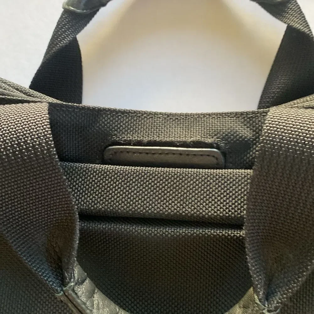 BRIGGS & RILEY Travelware Black Nylon Briefcase with Removable Shoulder Strap